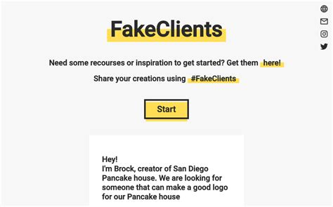 Found some awesome sites that give you fake clients  .